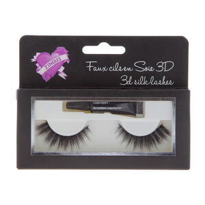 Faux cils en soie 3D N°14