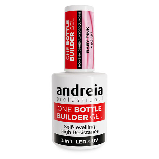Gel de construction 3 en 1 One bottle builder gel baby pink