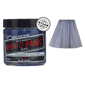 Coloration semi-permanente Manic Panic blue steel,  Coloration semi-permanente Manic Panic blue steel
