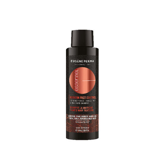 Shampooing 2 en 1 Essentiel Keratin Frizz Control format voyage 100ml
