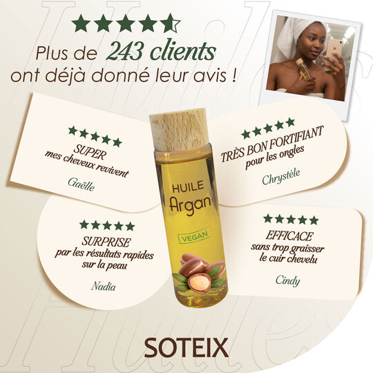 Huile d'argan vierge