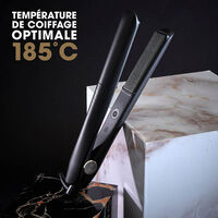 Coffret d'Exception styler Gold avec brosse plate avec pochette plate