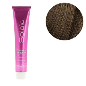 Coloration ton sur ton Solaïa 7.0 blond,  Coloration ton sur ton Solaïa 7.0 blond