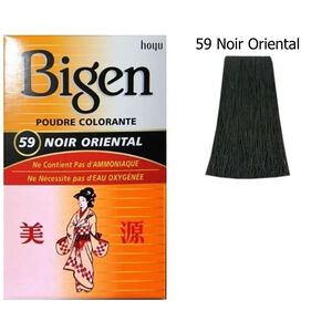 Poudre colorante Bigen 59 Noir Oriental,  Poudre colorante Bigen 59 Noir Oriental