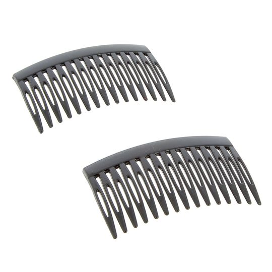 Peigne ornement moyen noir,  Peigne ornement moyen noir