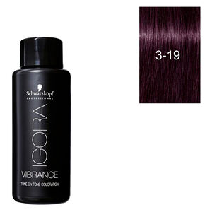 Coloration demi-permanente Igora Vibrance 3-19