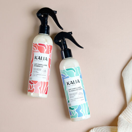Lait capillaire &agrave; l'huile de coco