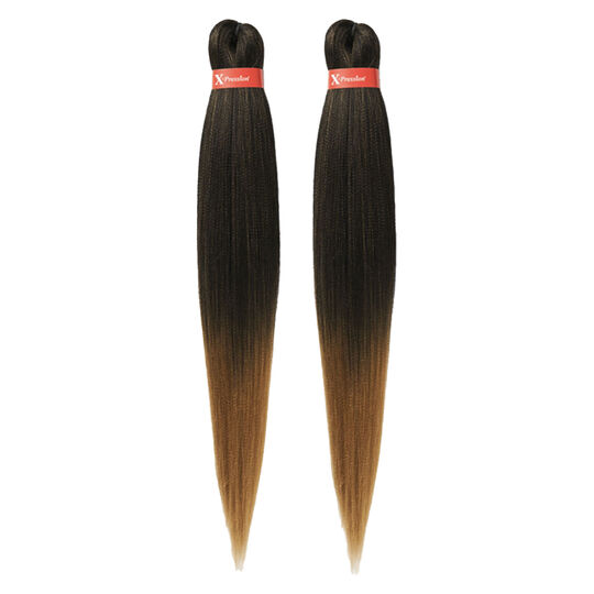 Cheveux &agrave; tresser pr&eacute;-etir&eacute;s 2 x 46" T1B / 27