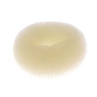 Couronne chignon donuts 6 cm blond