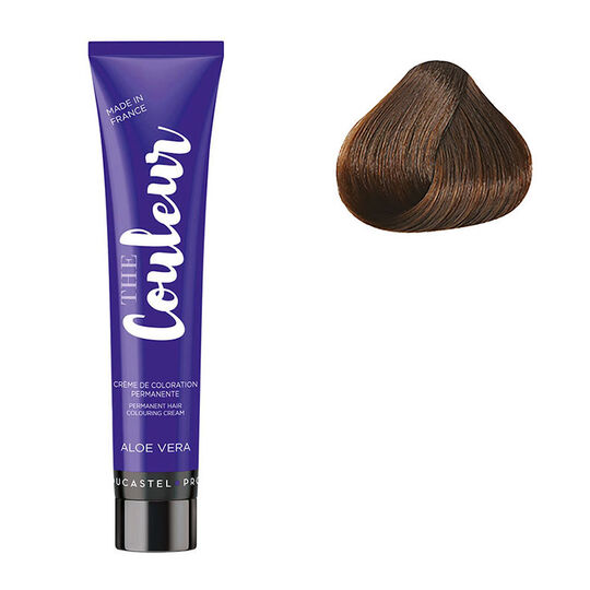 Coloration permanente The Couleur 7.74 Blond Marron Cuivré