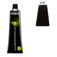 Inoa Coloration sans ammoniaque 4.45 ch&acirc;tain cuivr&eacute; acajou