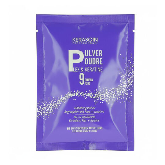 Poudre d&eacute;colorante anti-casse Plex & k&eacute;ratine 9 tons