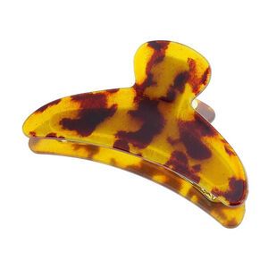 Pince croco motif l&eacute;opard