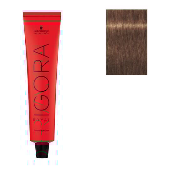 Coloration permanente Igora Royal 7-57 blond doré cuivré