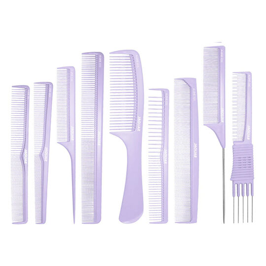 Set 9 peignes A-Line rose