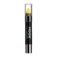 Crayon n&eacute;on corps et visage Moon Glow jaune