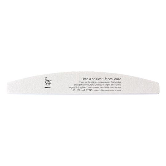 Lime &agrave; ongles 2 faces lavable ongles naturels 100/180