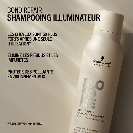 Shampooing illuminateur Blondme Bond Repair