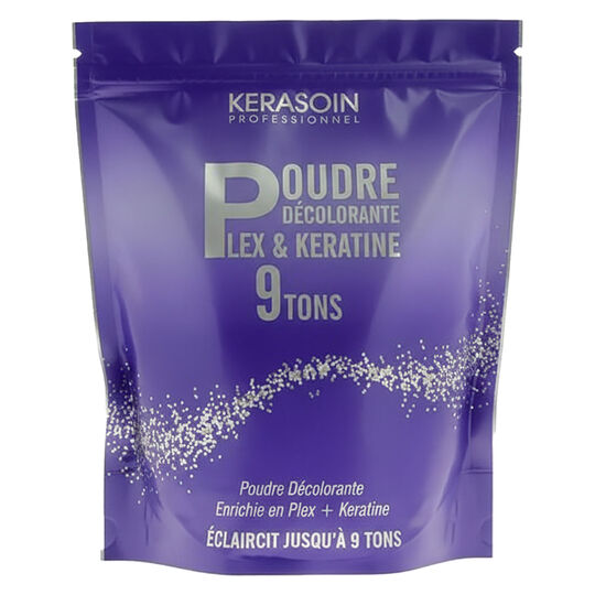Poudre décolorante anti-casse Plex & kératine 9 tons 500gr,  Poudre décolorante anti-casse Plex & kératine 9 tons 500gr