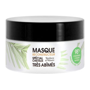 Masque reconstructeur cheveux très abîmés Gamme Nature