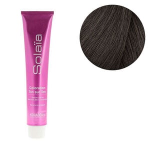 Coloration ton sur ton Solaïa 6.1 blond foncé cendré,  Coloration ton sur ton Solaïa 6.1 blond foncé cendré