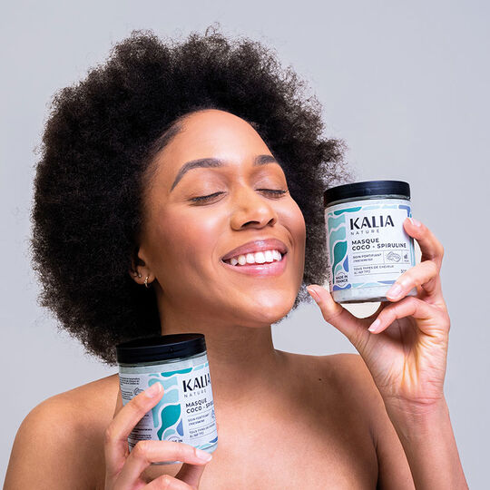 Masque avant-shampooing coco-spiruline
