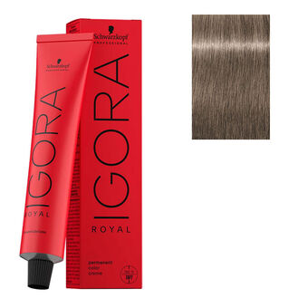 Coloration permanente Igora Royal 8-1 blond clair cendré