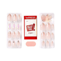 Faux ongles impress Premium Medium all my love,  Faux ongles impress Premium Medium all my love