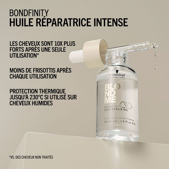 Huile réparatrice intense Blondme Bondfinity,  Huile réparatrice intense Blondme Bondfinity