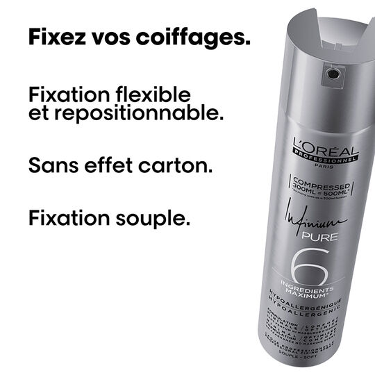 Laque Infinium Pure fixation souple 300ml
