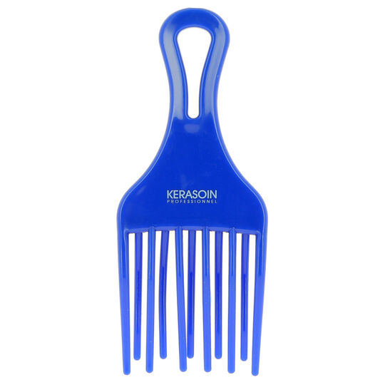 Peigne afro vague bleu