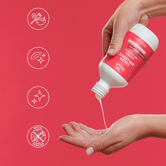 Shampooing cheveux colorés épais Invigo Color Brilliance 1000ml,  Shampooing cheveux colorés épais Invigo Color Brilliance 1000ml