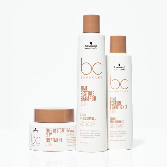 Baume nourrissant pour cheveux matures et fragilis&eacute;s BC Time Restore