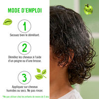 Duo shampooing & d&eacute;m&ecirc;lant enfant Equave Kids applestastic