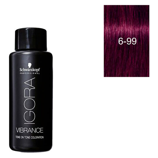 Coloration demi-permanente Igora Vibrance 6-99