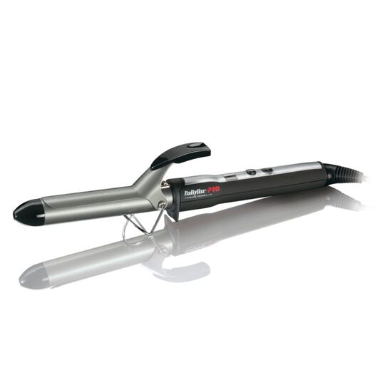 Fer à boucler titanium tourmaline programmable et digital 25mm,  Fer à boucler titanium tourmaline programmable et digital 25mm