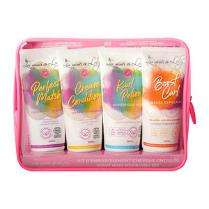 Kit d'embarquement pour cheveux ondulés