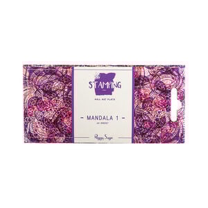 Plaque de stamping Mandala,  Plaque de stamping Mandala