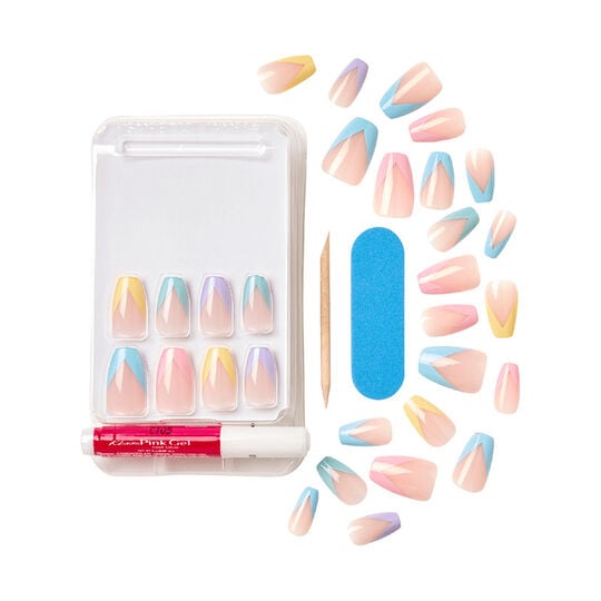 Faux ongles Voguish Fantasy candies taille medium
