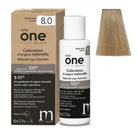 Coloration d'origine naturelle Color One 8.0 blond clair
