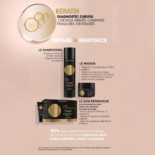 Masque r&eacute;parateur Essentiel Keratin format voyage 50ml