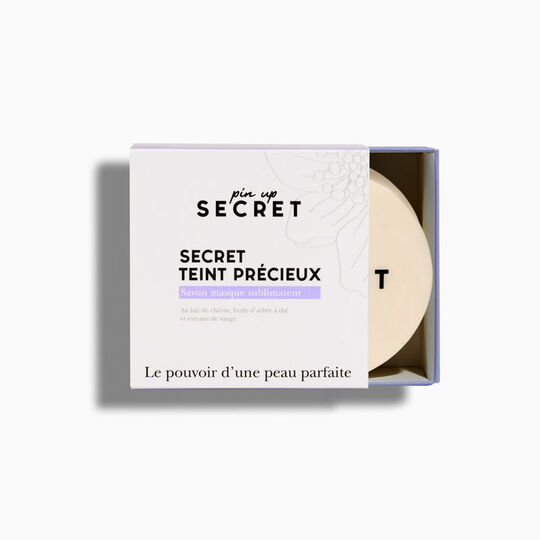 Savon visage & corps au lait de ch&egrave;vre Secret Teint Pr&eacute;cieux