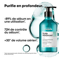 Shampooing dermo-purifiant anti-gras Scalp Advanced 1500ml