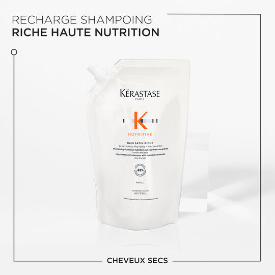 Bain satin riche Nutritive recharge 500 ml
