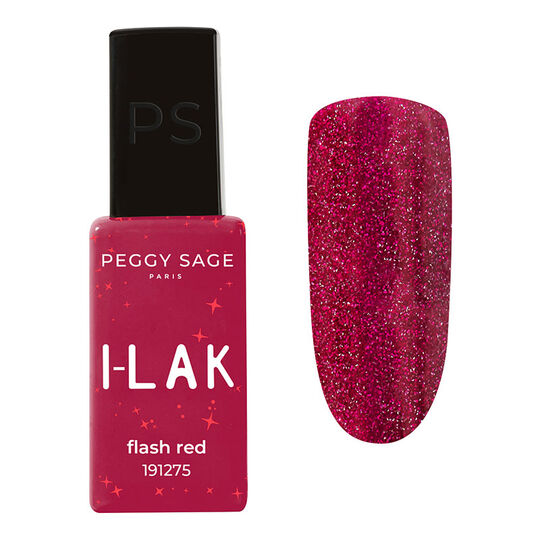 Vernis semi-permanent I-LAK flash red