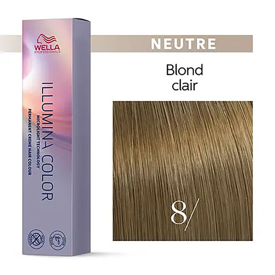 Illumina color 8/ blond clair naturel