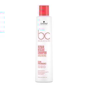Shampooing pour cheveux abîmés BC Repair Rescue 250ml,  Shampooing pour cheveux abîmés BC Repair Rescue 250ml