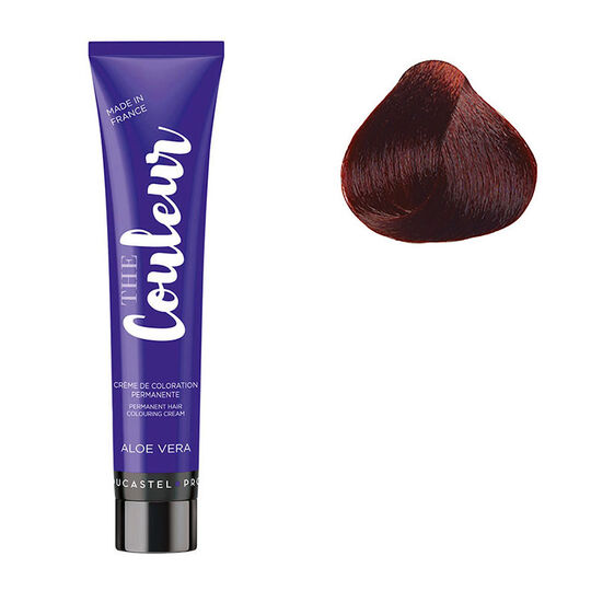 Coloration permanente The Couleur 4.65 châtain rouge acajou,  Coloration permanente The Couleur 4.65 châtain rouge acajou