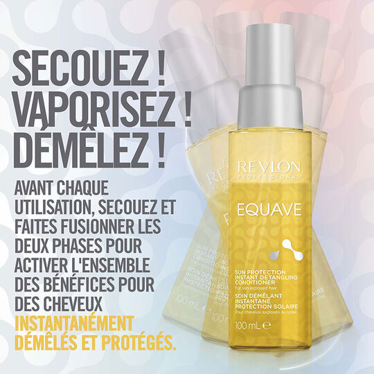 Soin d&eacute;m&ecirc;lant protection solaire Equave