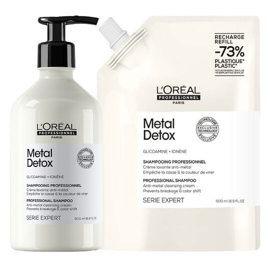 Duo recharge Metal Detox + shampooing 500ml
